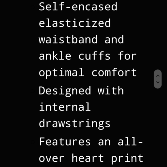 SPIRITUAL GANGSTER PINK HEART VINTAGE INSPIRED TERRY CLOTH JOGGERS NWT SZ MEDIUM - Picture 8 of 8